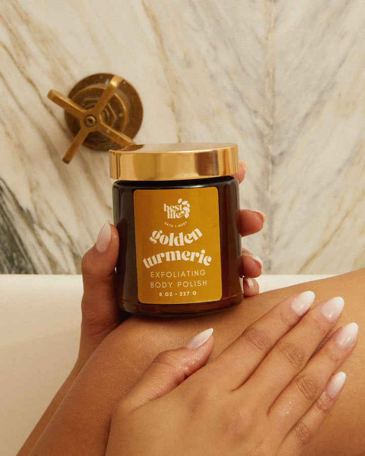Golden Turmeric Body Scrub