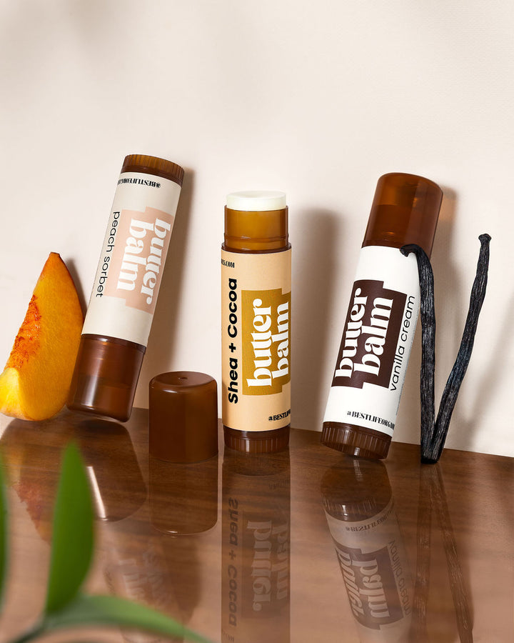 Shea + Cocoa Butter Lip Balm